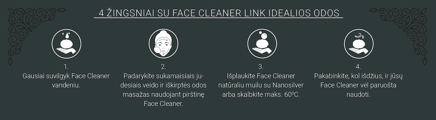 Facial peeling sponge - Face Cleaner